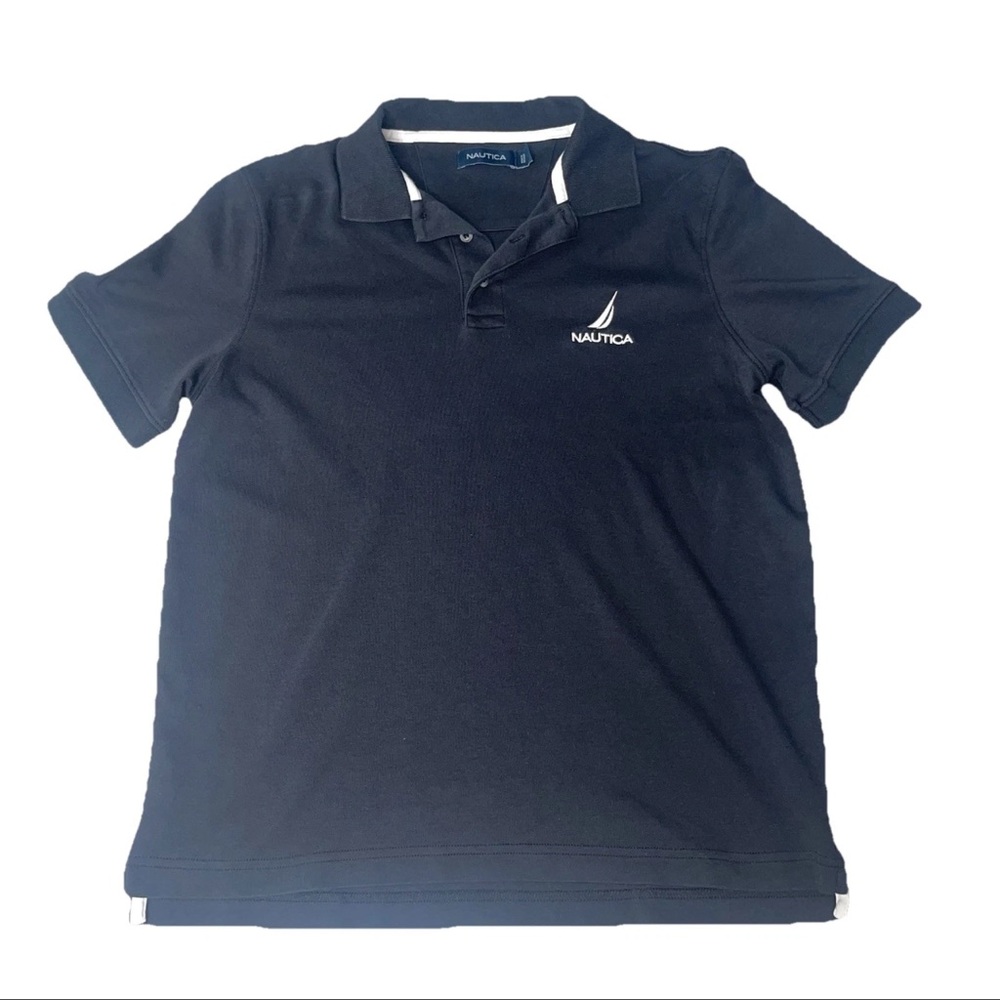 Nautica Navtech Classic Fit Polo S Basic Minimalist Preppy Old Money Boat